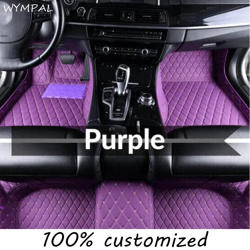 Car Floor Mat For Kia Ceed Jd 2014 2015 2016 2017 2018 2019 2020 Man Non-Slip Luxury Woman Foot Pad Auto Interior Rugs Accessory
