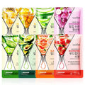 8pcs SADOER Fruits Face Mask for Facial Moisturizing Brightening Firming Hydrating Facial Masks Korean Skin Care Cosmetics