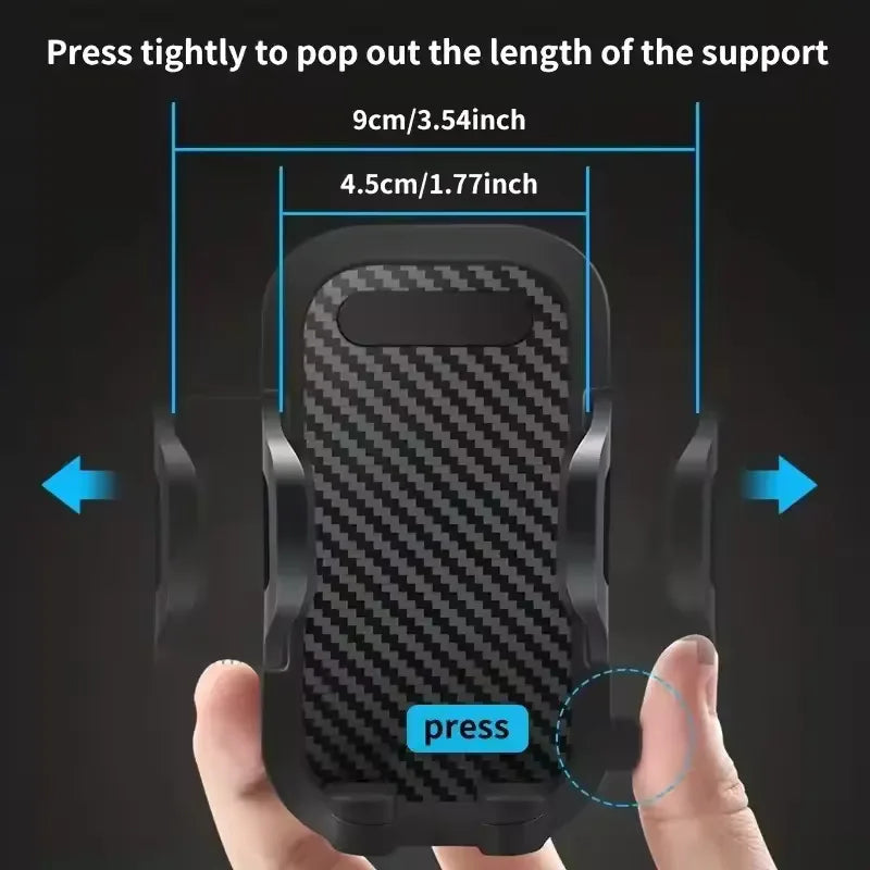 Gravity Car Phone Holder Dashboard Suction Cup Stand Auto Bracket For All Smartphones Mobile Cell Support In Car Mount