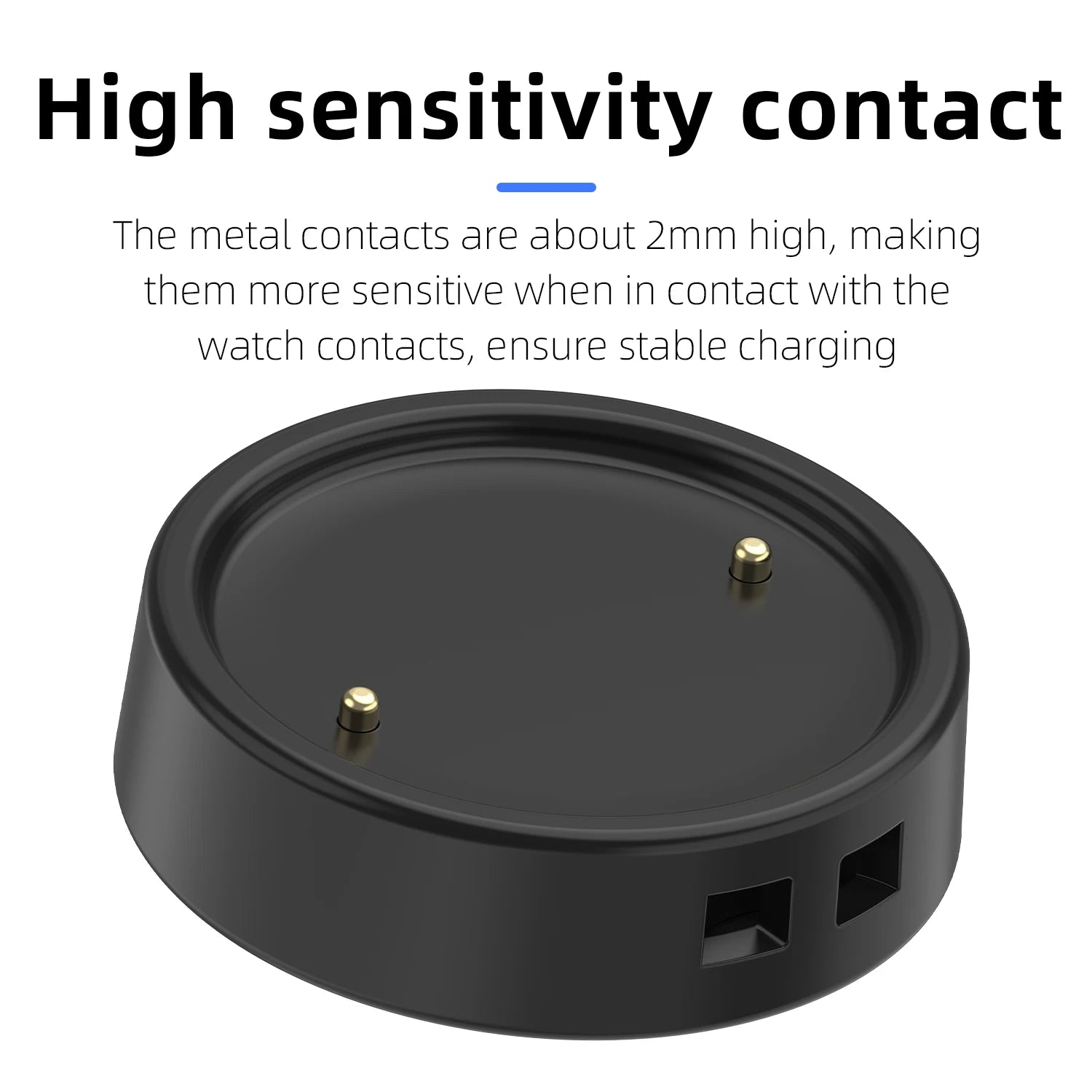 For Amazfit Active2/GTR3/GTS3/GTR4/GTS4 USB Smart Watch Charger Replacement Charger with Lanyard Charging Cable