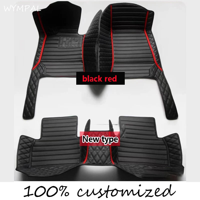 Car Floor Mat For Kia Ceed Jd 2014 2015 2016 2017 2018 2019 2020 Man Non-Slip Luxury Woman Foot Pad Auto Interior Rugs Accessory