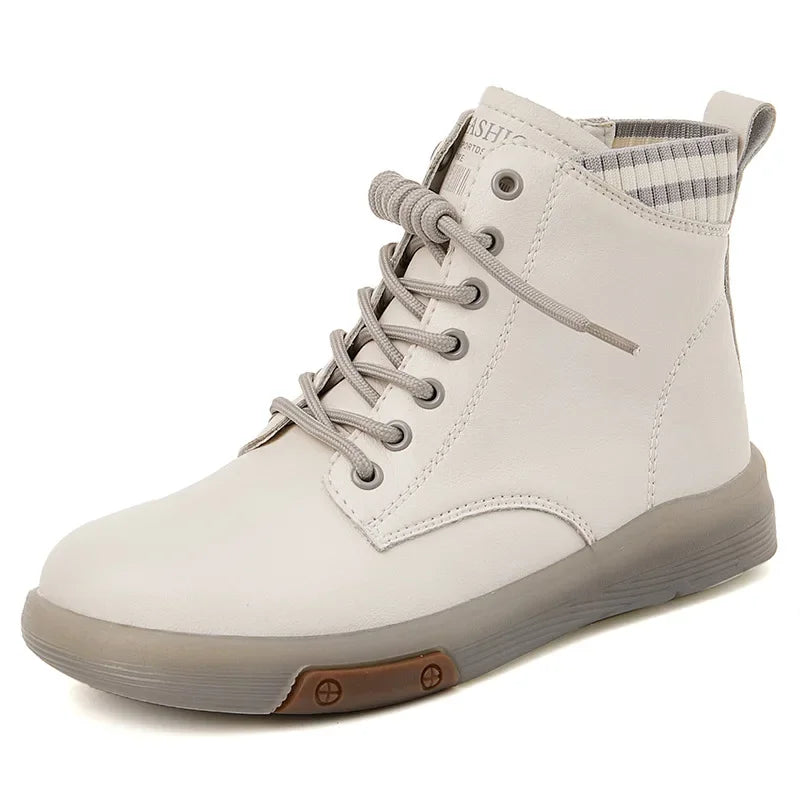 Winter Women's Boots Soft Flat-soled Women's Boots Comfortable Warm Women Snow Boots Shoes for Women Zapatos Mujer