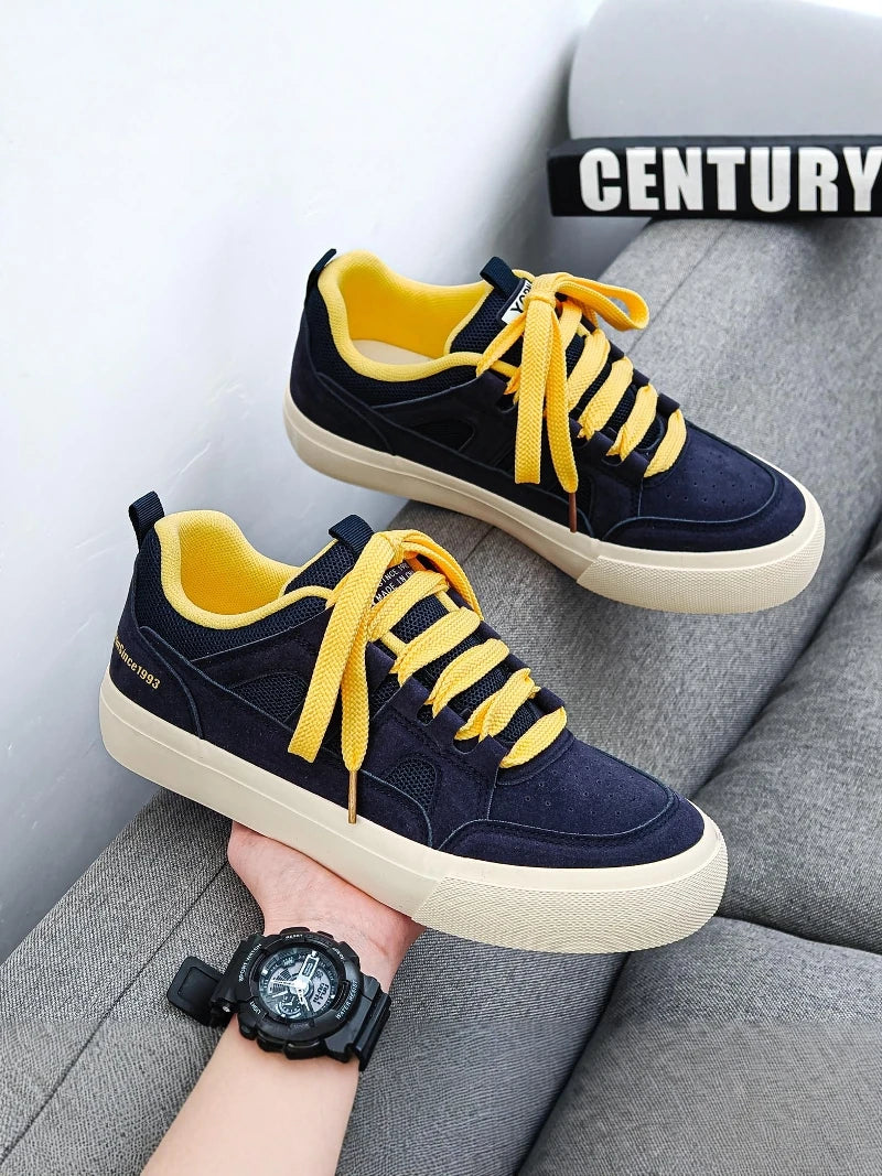 Casual Canvas Shoes for Men Lightweight Anti-Slip Increased Height Spring Summer New Style Youth Sports Shoes Versatile Flat ...