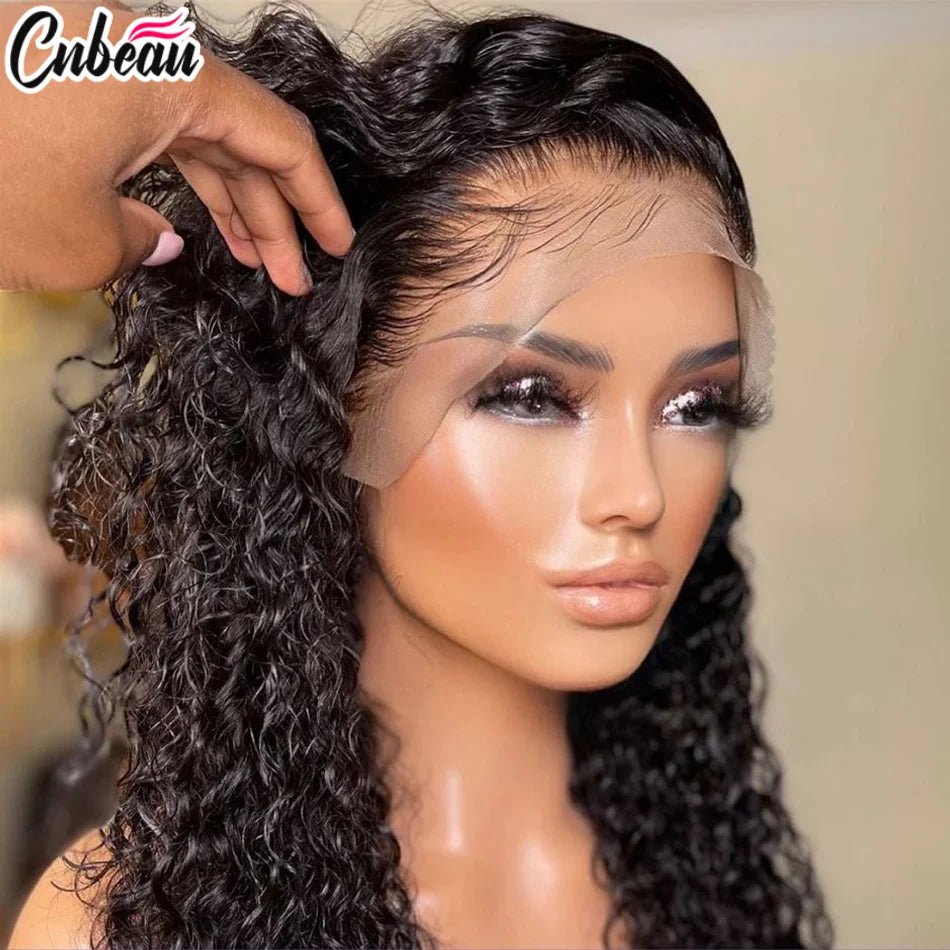 Brazilian Deep Wave 13x4 Blonde Frontal Closure Loose Curly Human Hair Hd Lace Wig 13x6 Human Hair Lace Front Wig Without Glue