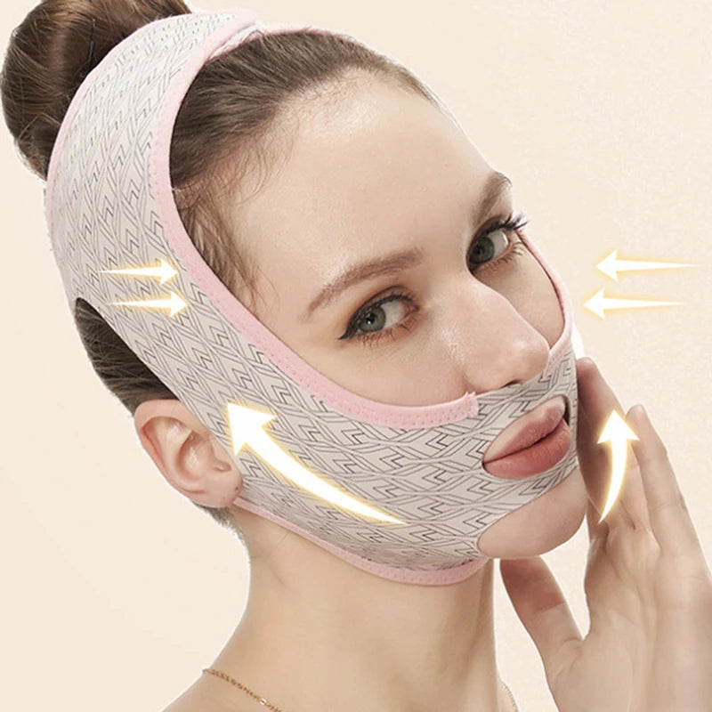 New Design Chin Up Mask V Line Shaping Face Masks Face Sculpting Sleep Mask Facial Slimming Strap Face Lifting Belt