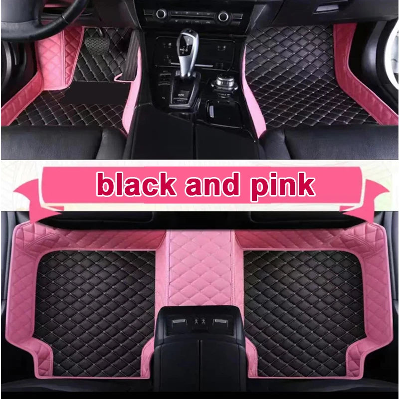 Car Floor Mat For Kia Ceed Jd 2014 2015 2016 2017 2018 2019 2020 Man Non-Slip Luxury Woman Foot Pad Auto Interior Rugs Accessory