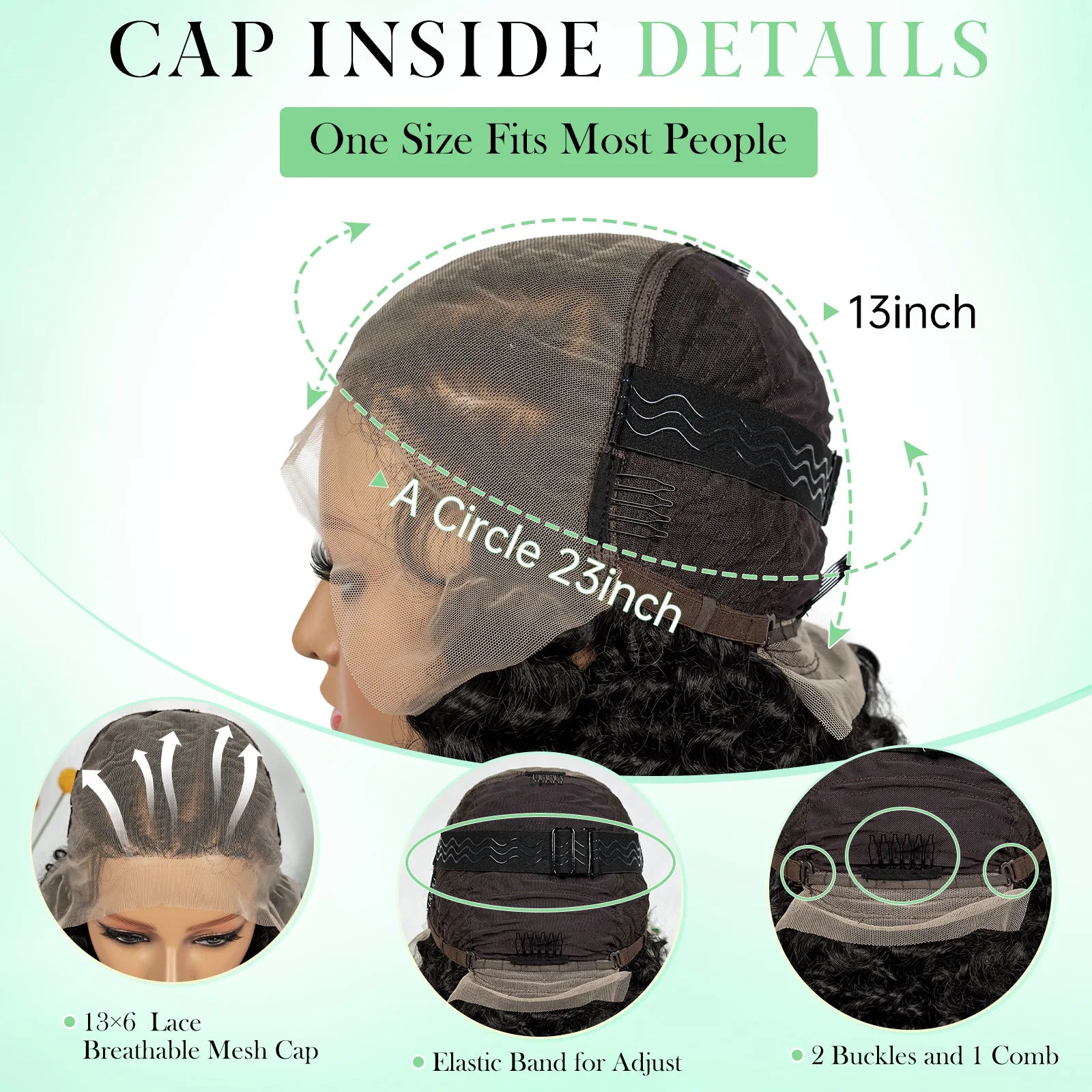 KIMA New Style Braided Wig with Water Wave 13x6 lace Cornrow Wig Partition Design With Curly Hair and Baby Hair for Black Women