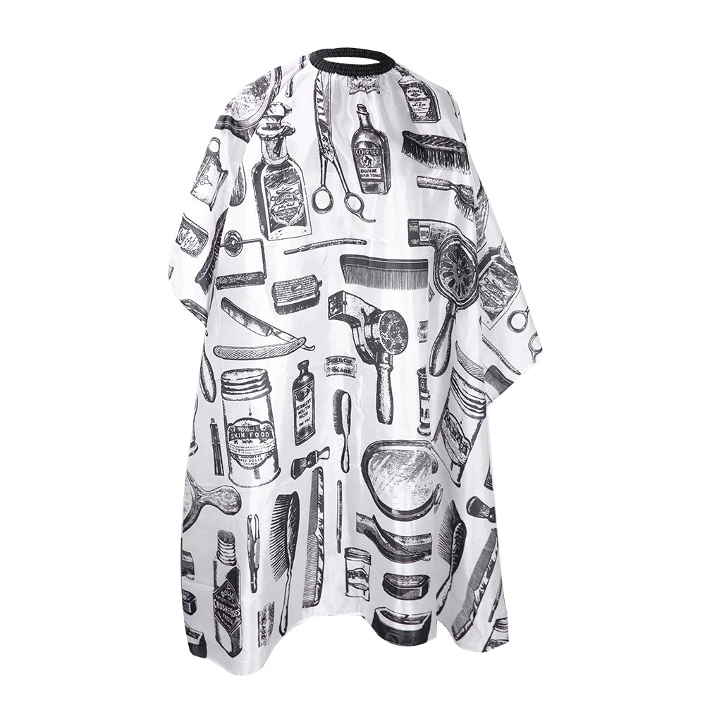 Hairdresser Apron Salon Barber Hair Cutting Cape Antistatic Hairdress Gown Cape Salon Barber Styling Cloth Nylon Hair Apron