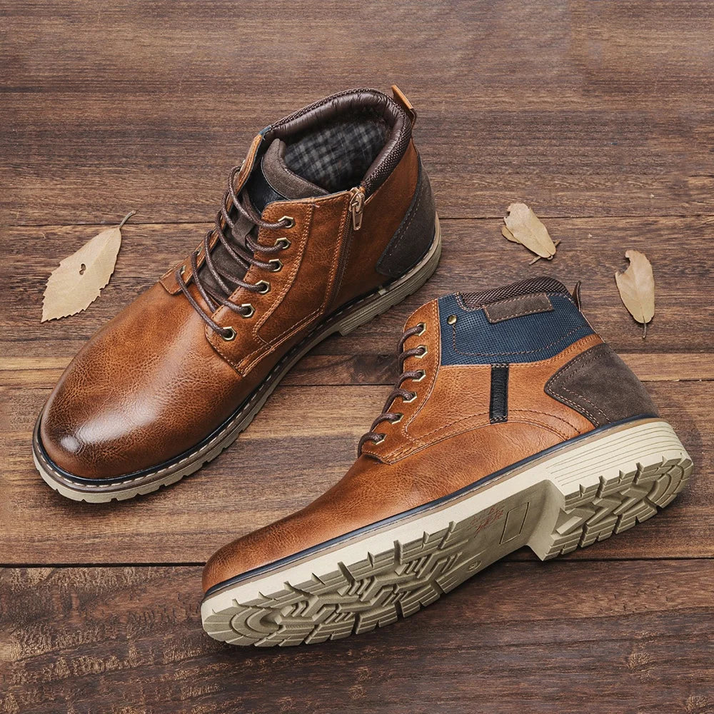 2026 New Men's Winter Shoes Warm Comfortable Non-Slip Men Winter Boots