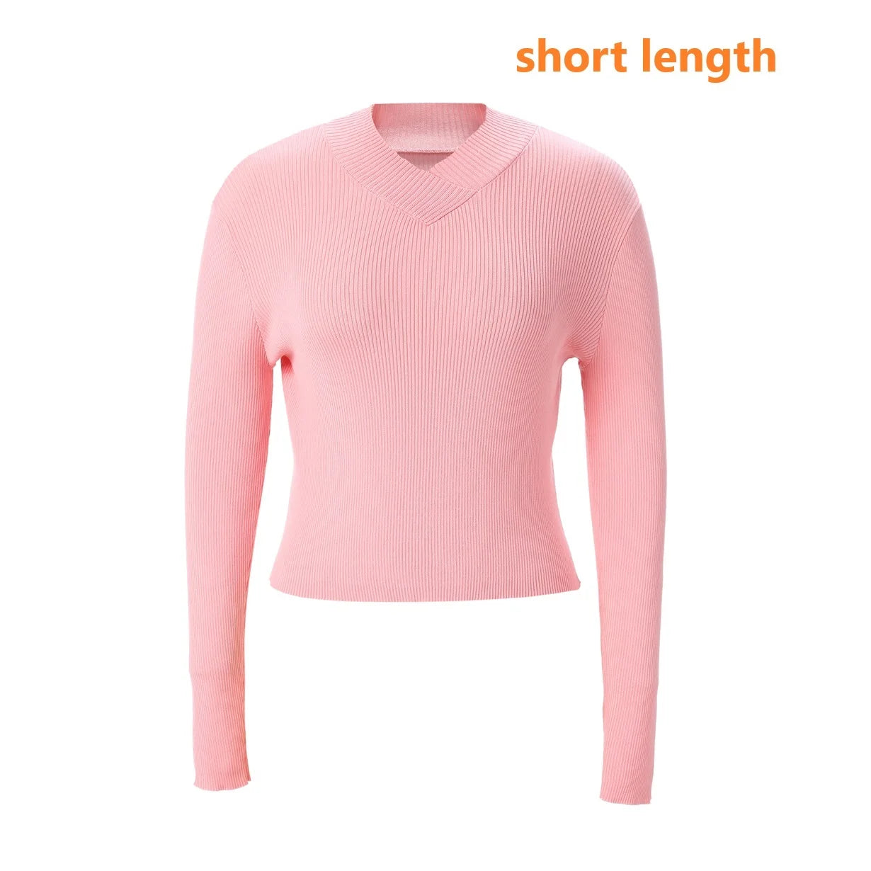 AP 2026 Spring and Summer Women Pink Pattern Satin Slip Dress Knitting V-neck Sweater Sweet Style Clothing