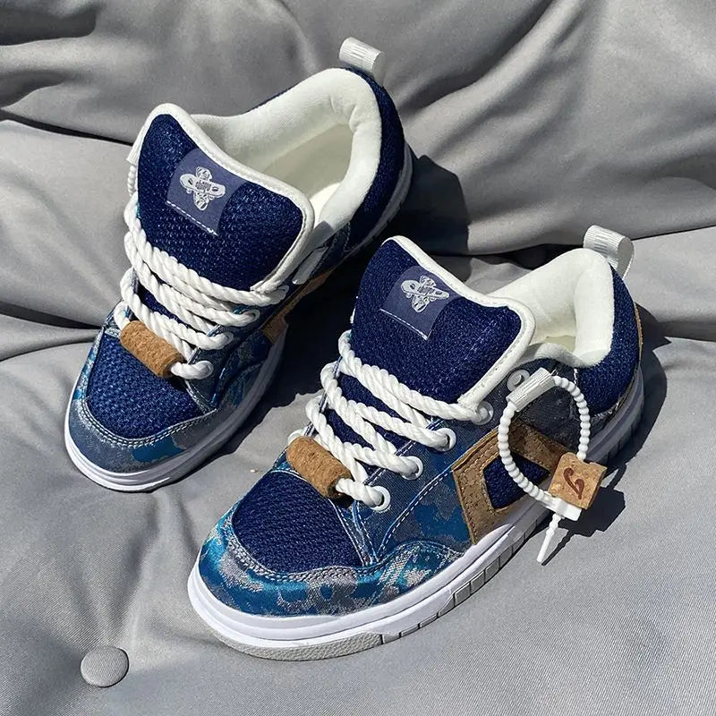 2026 New Vintage Camouflage Sneakers Men Retro Sports Shoes Casual Comfortable Unisex