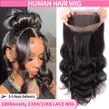 Body Wave 360 Lace Frontal Human Hair Wig Pre Plucked Wigs Brazilian Transparent 13x4 13x6 Lace Wig For Black Women Bling Hair