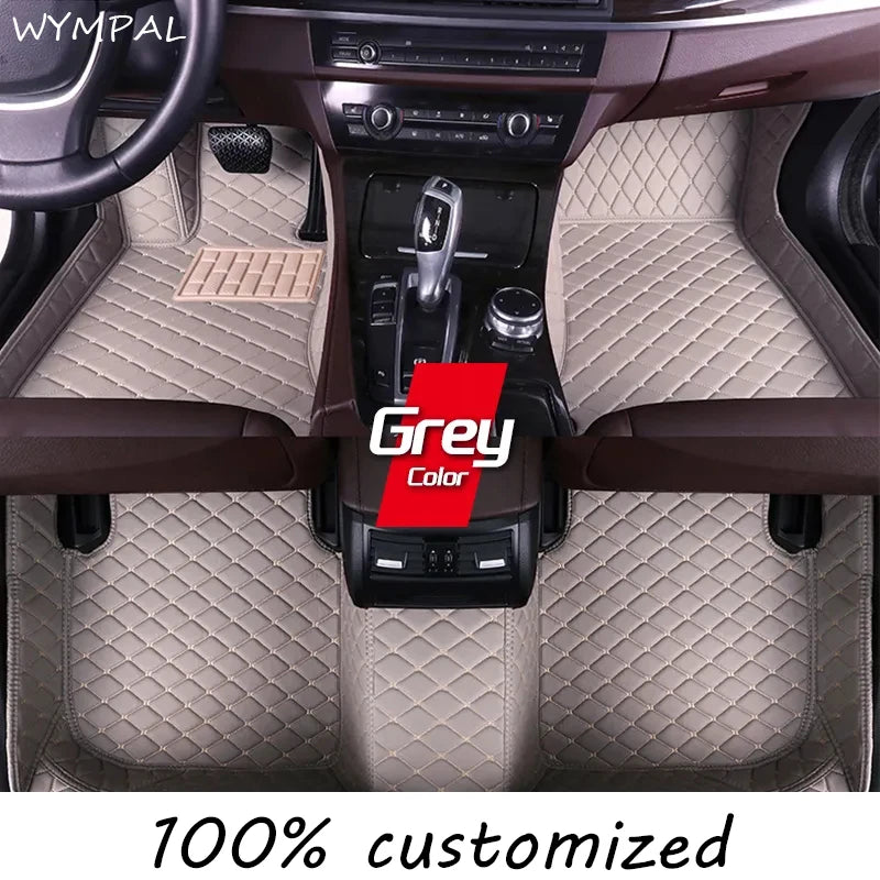 Car Floor Mat For Kia Ceed Jd 2014 2015 2016 2017 2018 2019 2020 Man Non-Slip Luxury Woman Foot Pad Auto Interior Rugs Accessory