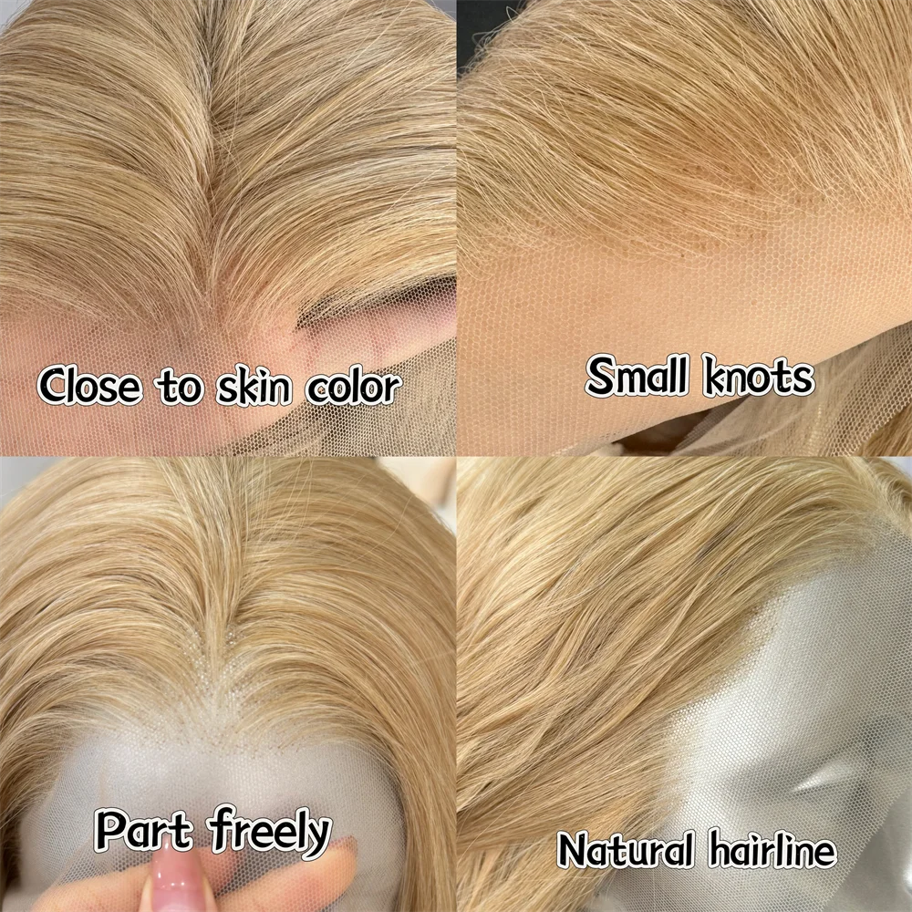 Mix Blonde Wig Long Synthetic Lace Front Wigs for Women 26/613 Loose Curly Wig Daily Use Natural Wave Lace Wig Cosplay Wig Party