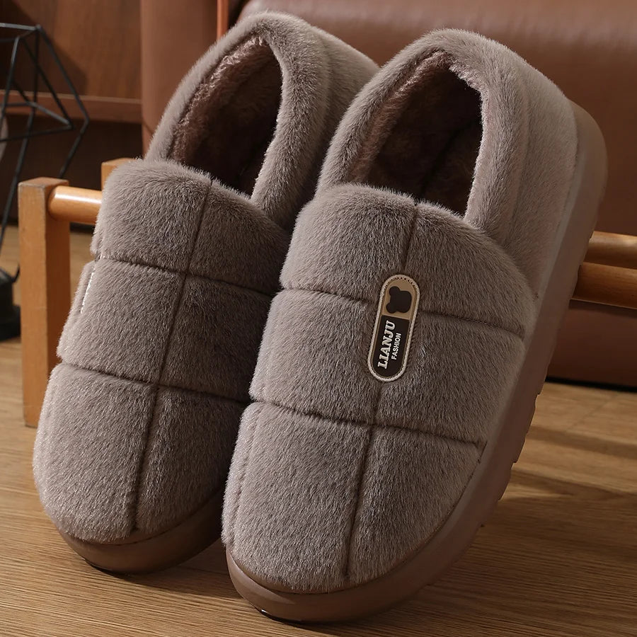 Men's's winter shoes 2026 Indoors casual large-sized cheap shoes clearance free shipping thermal insulation lining slip-resistan
