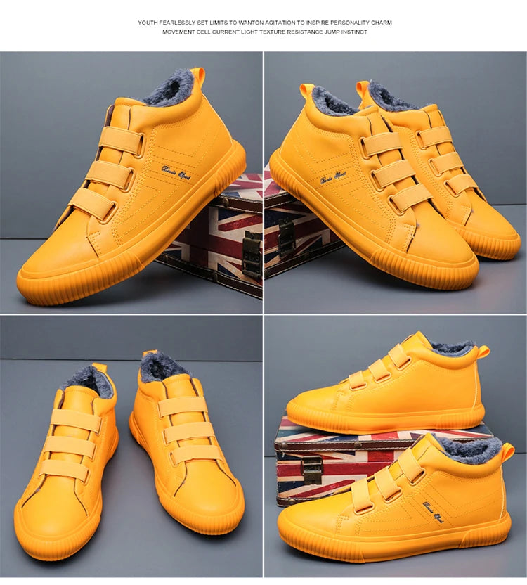 Men Winter Boot Sneakers Comfortable Men Winter Casual Shoes Fashion Winter Shoes Classic Winter Shoes Men Sneaker Trend BD22423