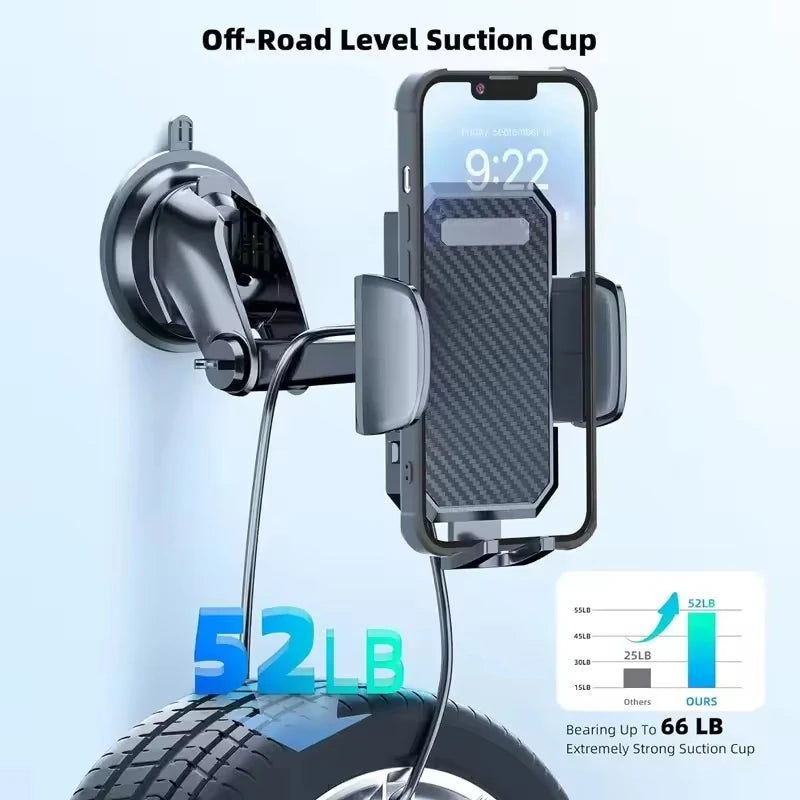 Gravity Car Phone Holder Dashboard Suction Cup Stand Auto Bracket For All Smartphones Mobile Cell Support In Car Mount