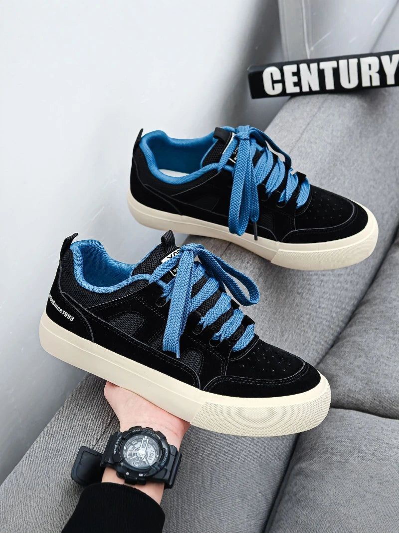 Casual Canvas Shoes for Men Lightweight Anti-Slip Increased Height Spring Summer New Style Youth Sports Shoes Versatile Flat ...