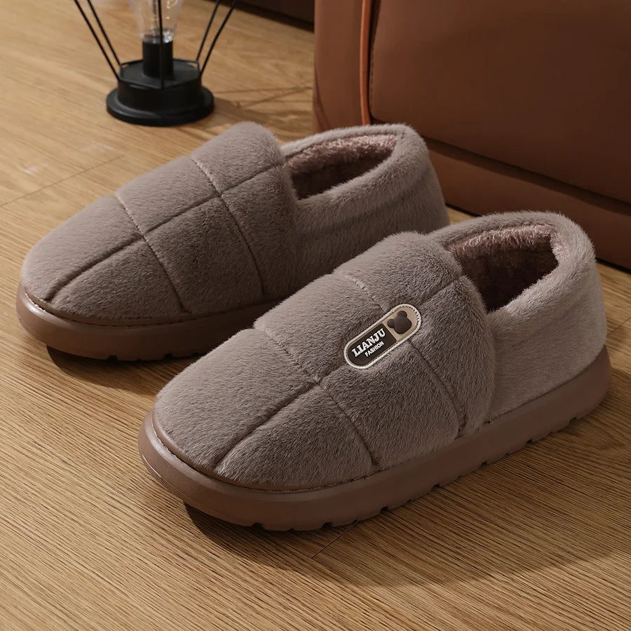 Men's's winter shoes 2026 Indoors casual large-sized cheap shoes clearance free shipping thermal insulation lining slip-resistan