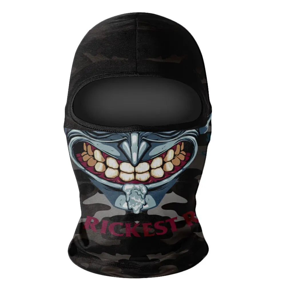Motorcycles Bicycle Ski Skull Balaclava Mask Cosplay Scary Ghost Face War Game Skeleton Riding Outdoor Headwear Windproof Masks