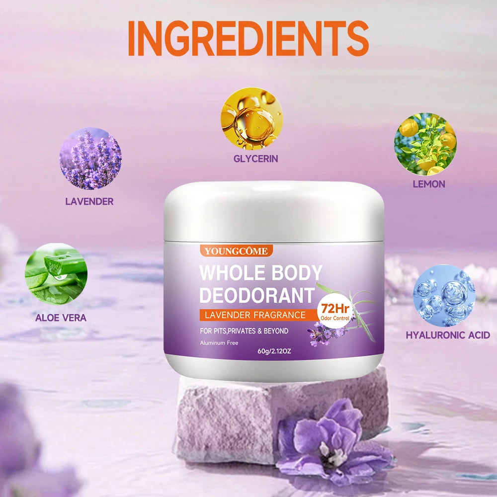 Body Odor Remove Cream Antiperspirant Lasting Aroma Deodorant Body Care Underarm Bad Smell Sweating Removal Armpit Refreshing