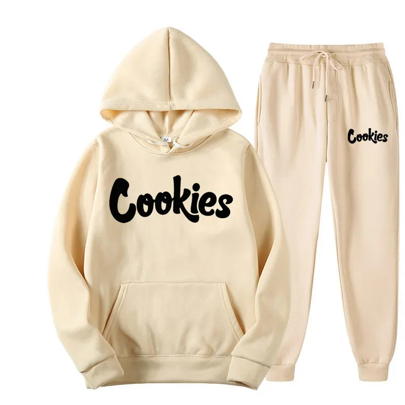 2026 men and women of the same fashion trend hoodie casual two-piece suit jacket pants fashion brand printing logo size S-3XL
