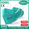 10-100Pcs FFP2 Masks KN95 Mascarillas 5 Layers Filter Homologada Face Masks Protective Mouth Mask CE FFP2MASK Respirator Masque