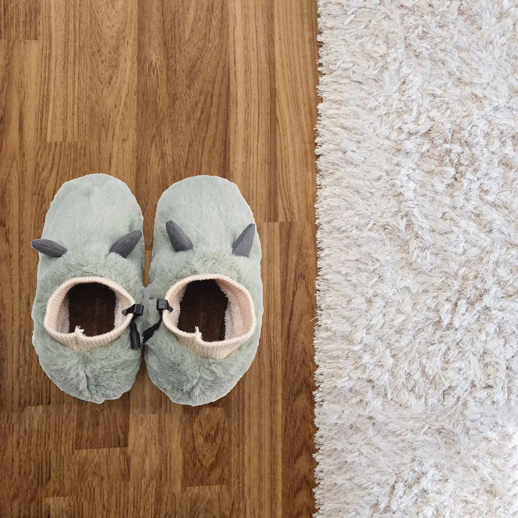 Heated Feet Warmer USB Foot Warmers Winter Shoes Plush Cute Removable And Washable Slippers