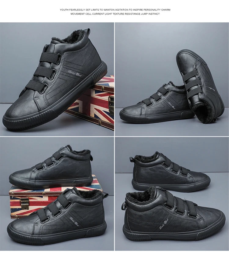 Men Winter Boot Sneakers Comfortable Men Winter Casual Shoes Fashion Winter Shoes Classic Winter Shoes Men Sneaker Trend BD22423