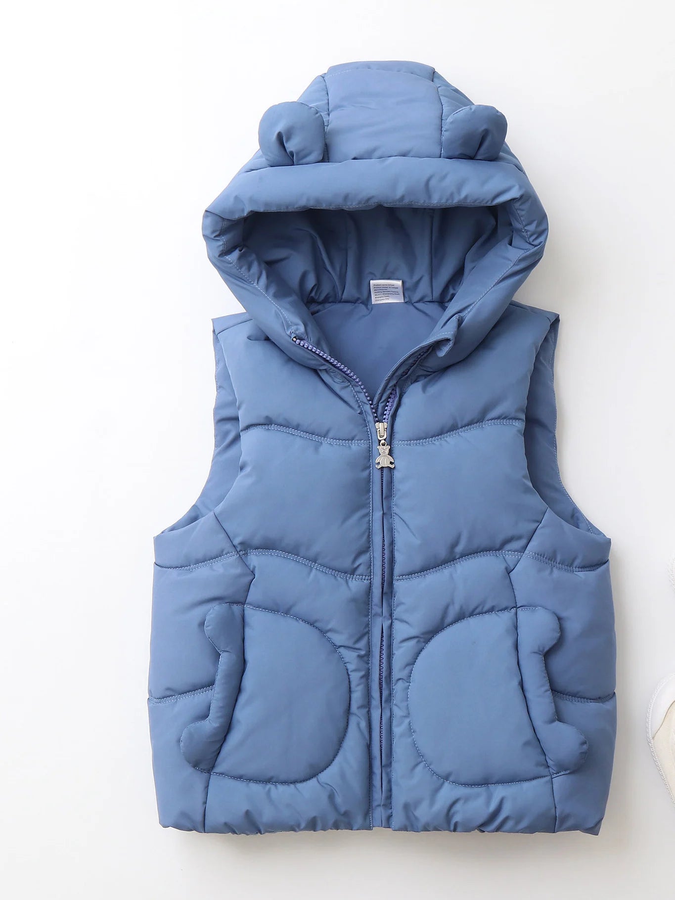 1-4Y Winter Kids Clothes Thicken Lining Boys Waistcoat Windybreaker Girls Paddded Jacket Chidren Outfit