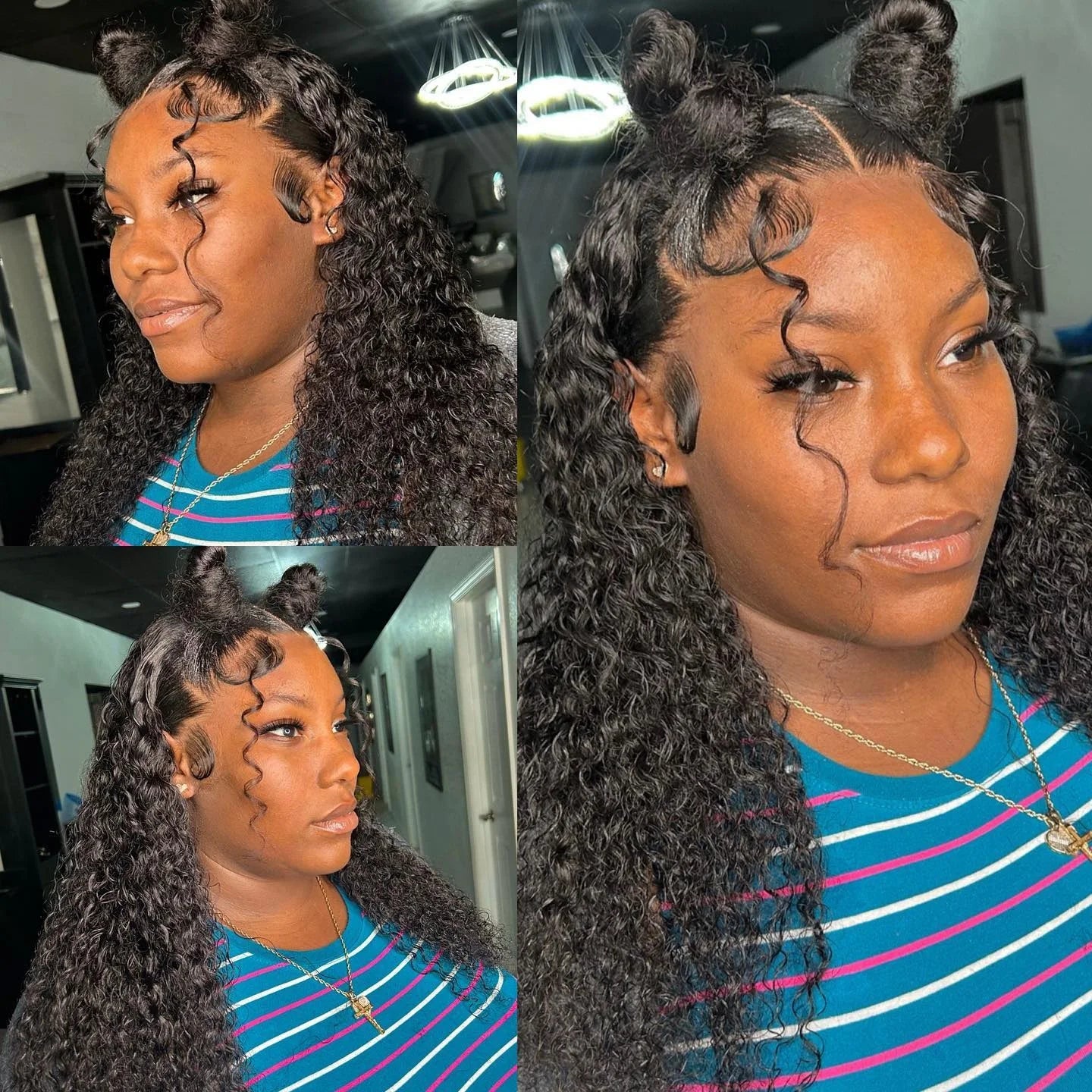 13x6 Hd Lace Wig 100% Curly Wigs Human Hair For Women 32 38 Inch 13x4 Loose Deep Wave Lace Front Wig Choice Pre Plucked Hair