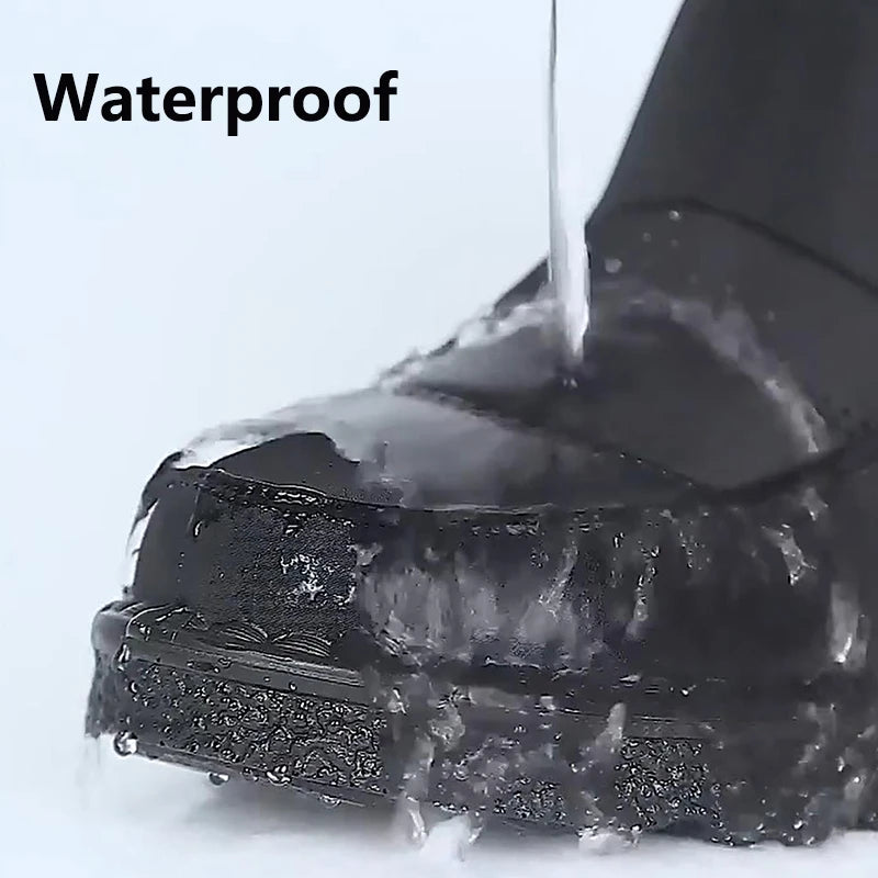Waterproof Snow Boots for Women 2026 Non-slip Warm Winter Shoes Woman Thicken Plush Platform Ankle Boots Cotton Padded Shoes