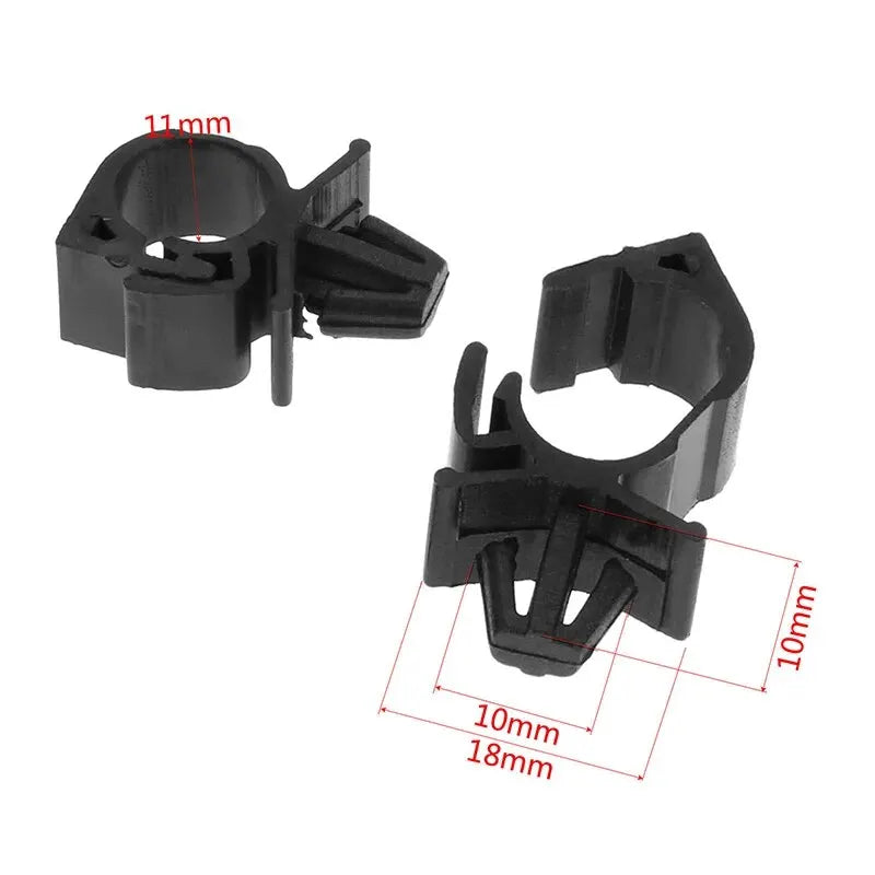 10PCS Universal Car Wiring Harness Fasteners Cable Clips And Buckles for Secure Wire Organization And Fixing