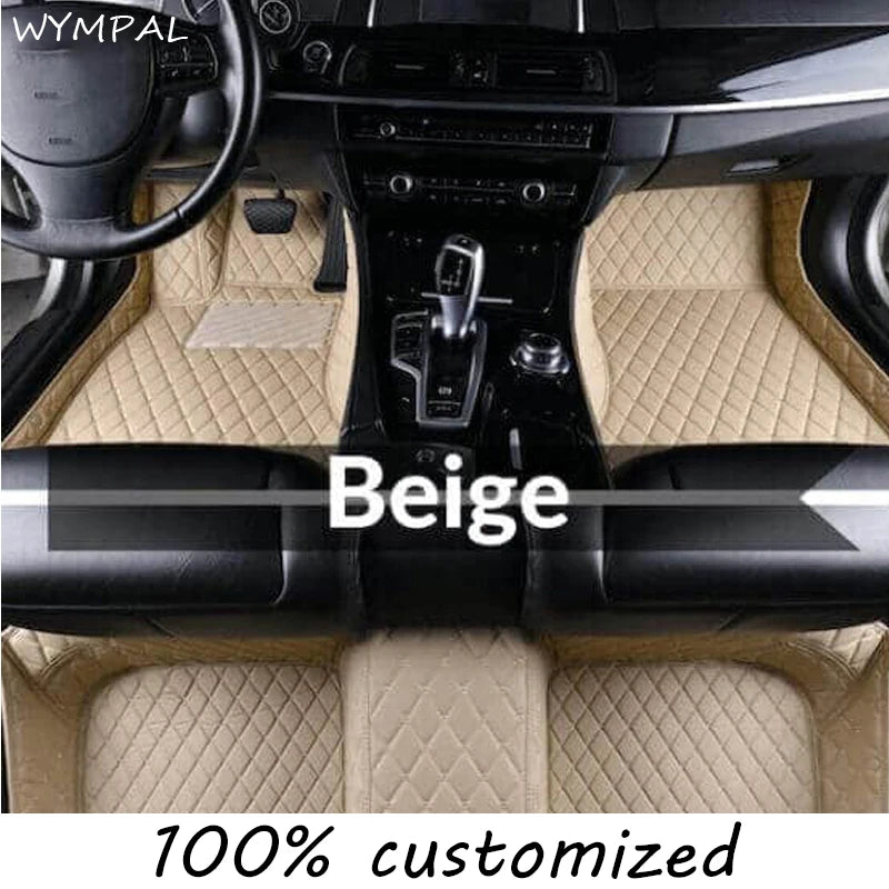 Car Floor Mat For Kia Ceed Jd 2014 2015 2016 2017 2018 2019 2020 Man Non-Slip Luxury Woman Foot Pad Auto Interior Rugs Accessory