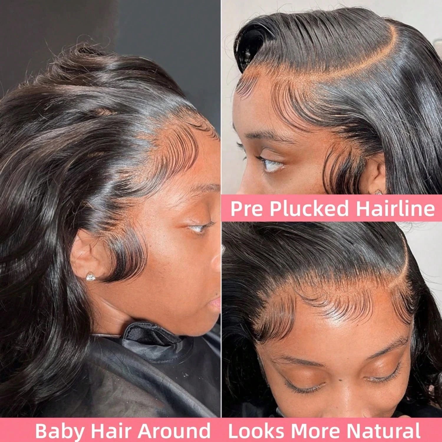 250 Density HD Lace Wig 13x6 Human Hair 30 40 Inch Body Wave Human Hair Wigs Lace Frontal Pre Plucke Brazilian Hair For Women