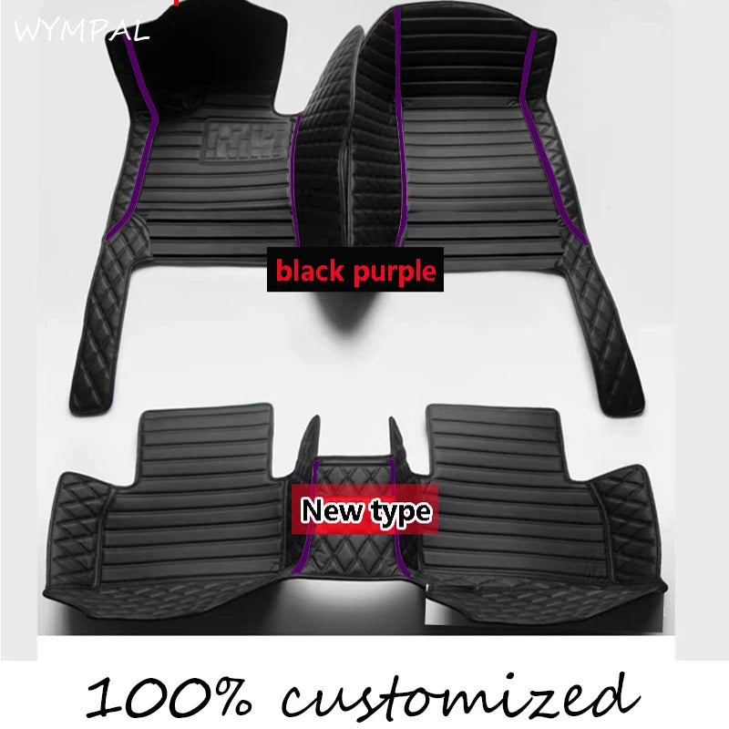 Car Floor Mat For Kia Ceed Jd 2014 2015 2016 2017 2018 2019 2020 Man Non-Slip Luxury Woman Foot Pad Auto Interior Rugs Accessory
