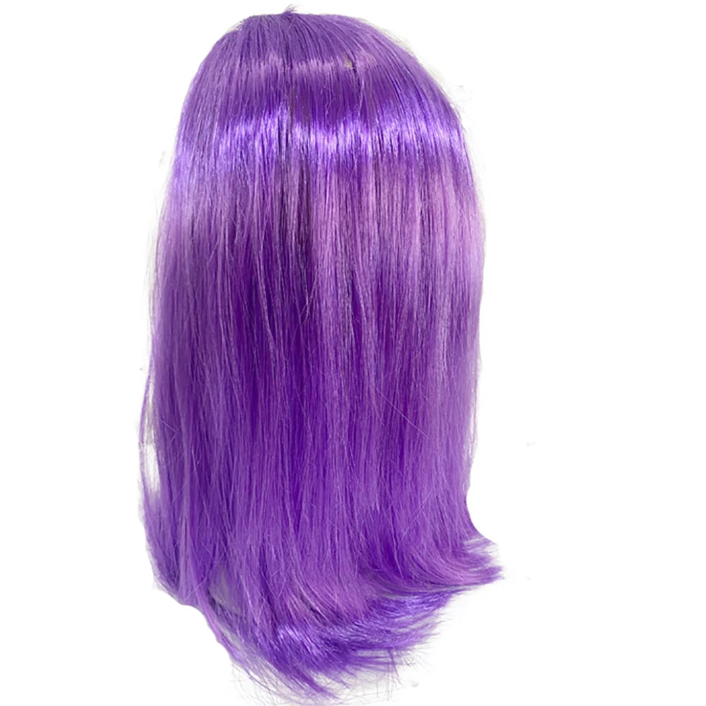 Halloween Clown mask,Scary Evil Joker Mask with Long Hair,Horror Killers Masks Costume Cosplay Props For Adult