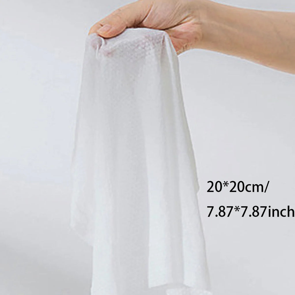 100pcs Compressed Towels, Disposable Portable Face Towels for Cleansing, for Wet And Dry Use, Portable for Travel, Campin