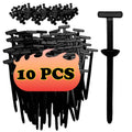 Self-Locked Nylon Cable Tie Push Clips Wire Tie Released Zip Straps Car Pipe Cable Fastener Bundle Fixed Binding