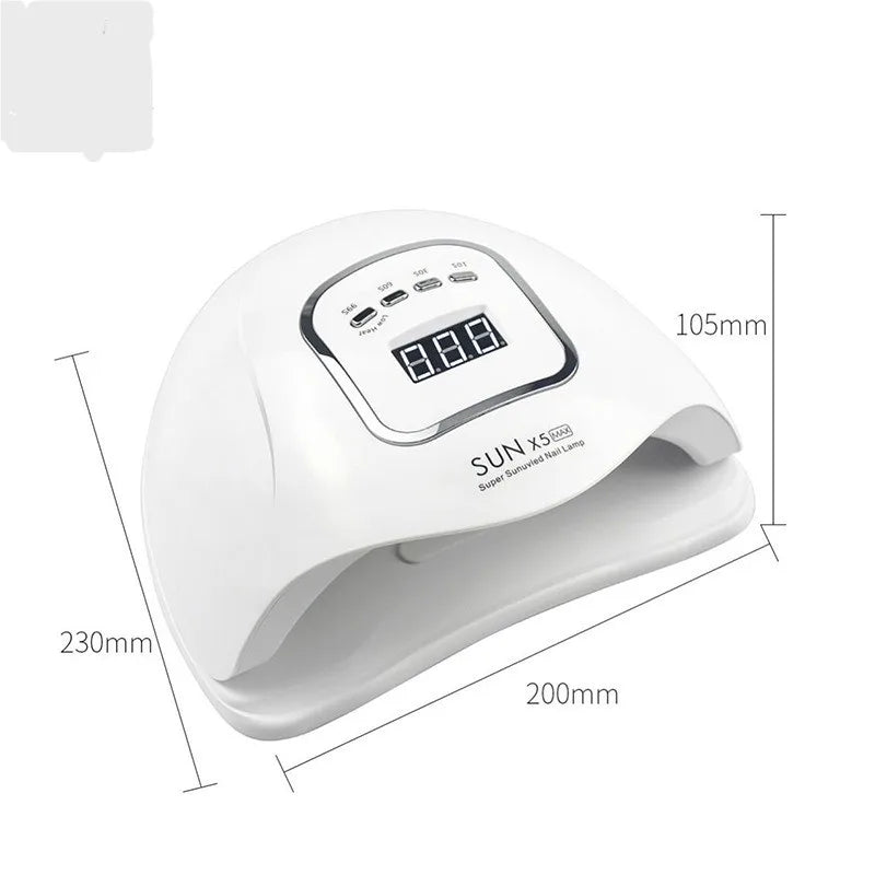 EU X5MAX Ultraviolet/LED Nail Lamp Drying Device - A nail polish suitable for the quick curing process in nail art and foot care