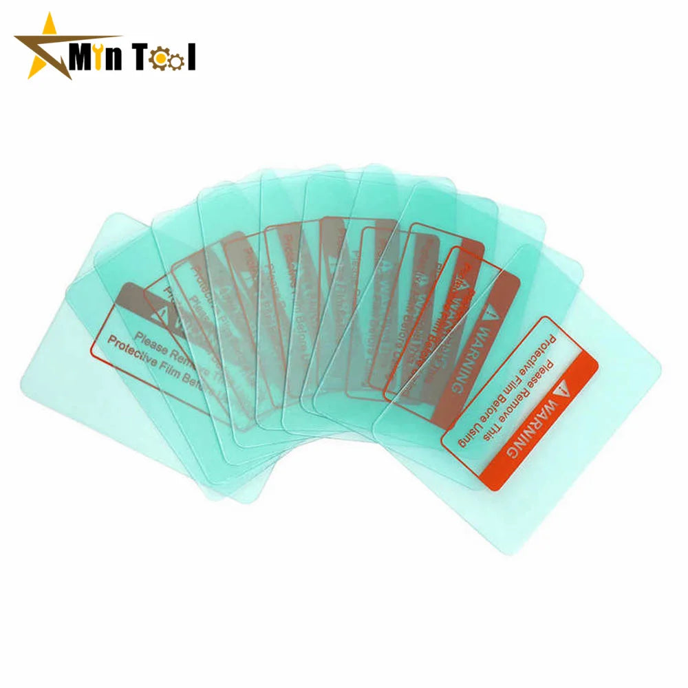 Welding Helmet Lens Cover Polycarbonate Transparent Protective Plate Sheet Film For Auto Darkening Welding Masks 28 sold