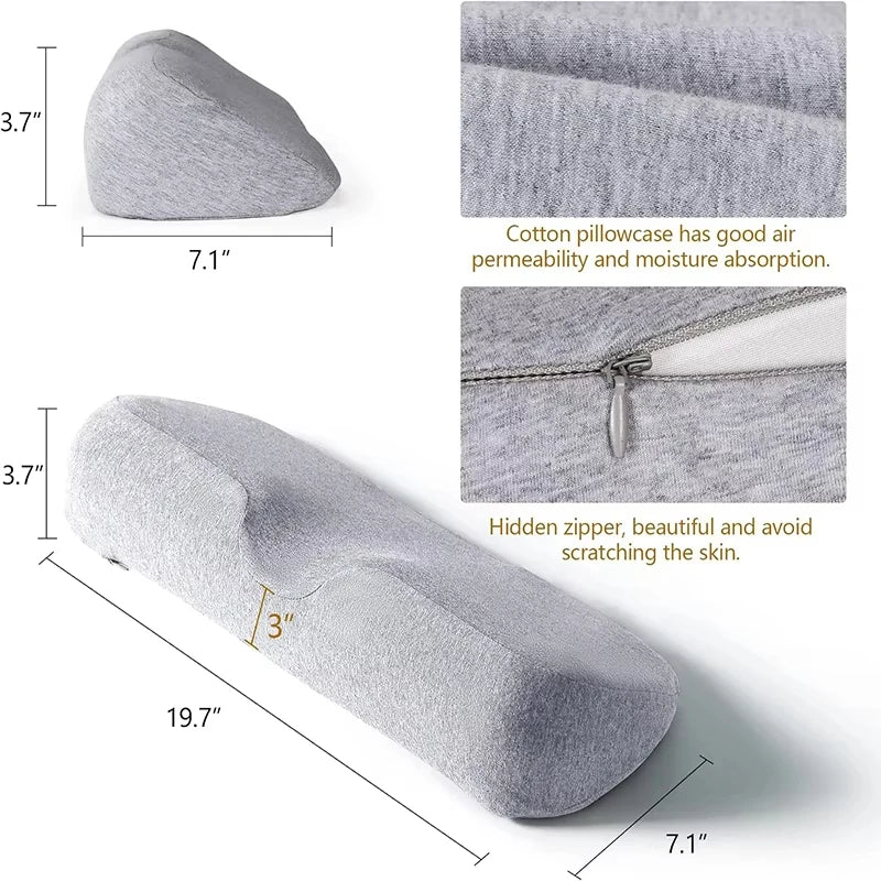 Cervical Pillow Memory Foam Slow Rebound Neck Protection Pillow Spine Neck Correction Aid Sleep Back Sleeping