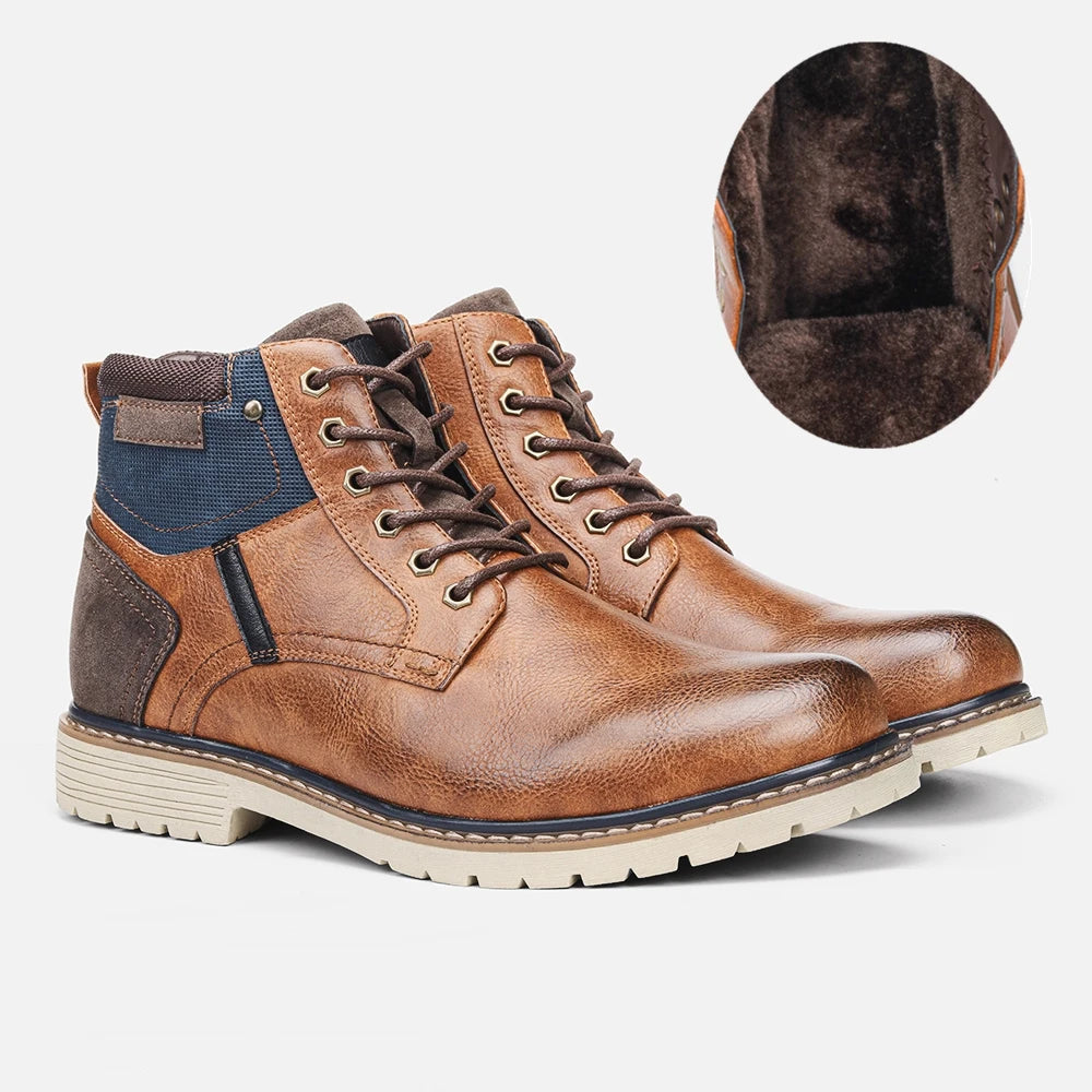 2026 New Men's Winter Shoes Warm Comfortable Non-Slip Men Winter Boots