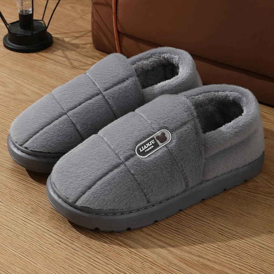 Men's's winter shoes 2026 Indoors casual large-sized cheap shoes clearance free shipping thermal insulation lining slip-resistan