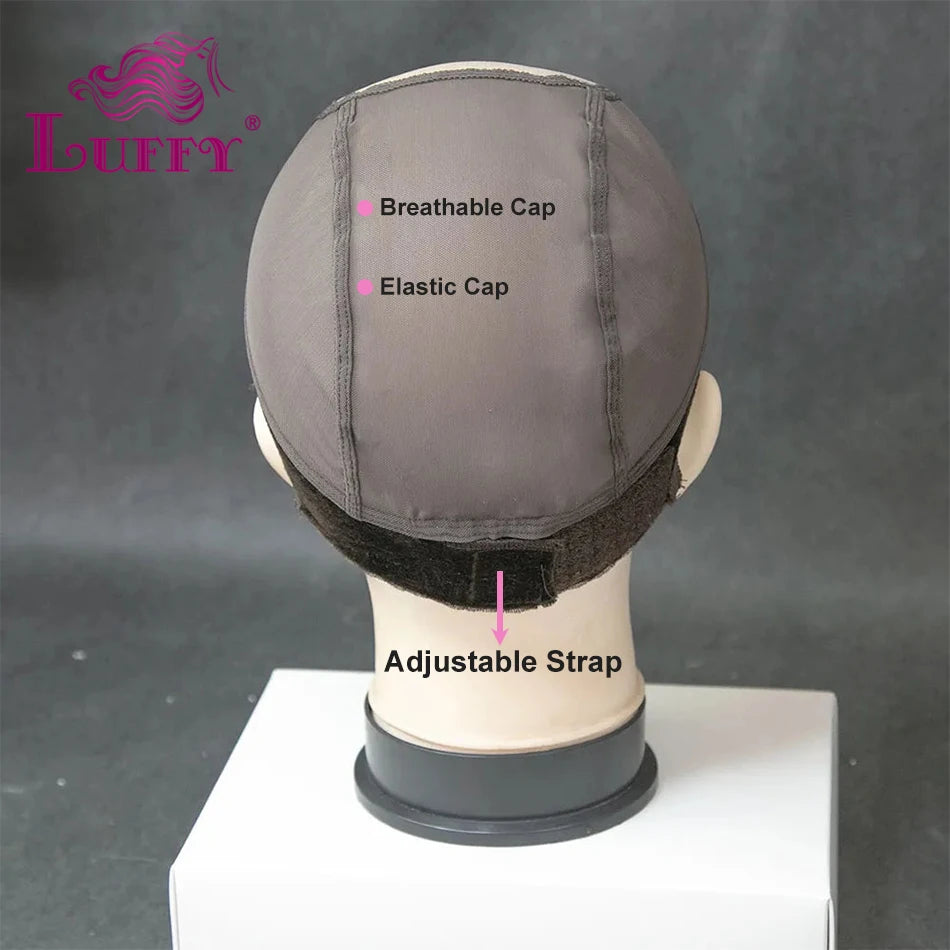1Pcs Swiss Lace Wig Cap Genius Lace Wig Grip Cap With Adjustable Strap For Wearing Wigs