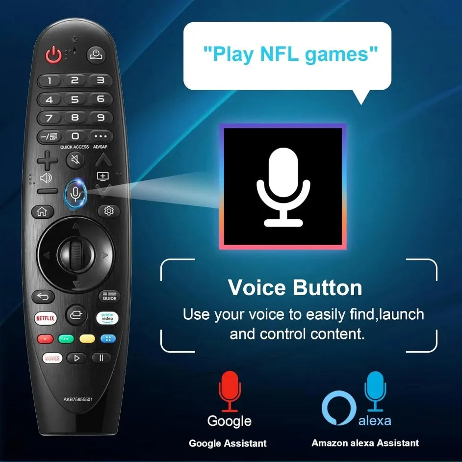 NEW AN-MR20GA AKB75855501 With Voice And Pointer Function Remote Control For LG Smart TV  For Many LG Models