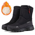 Men Boots Winter Shoes For Men Warm Snow Boots Mid-calf Men Warm Shoes Thick Plush Winter Boots For Men Women Cotton Shoes