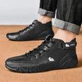 Men Boots Casual Motorcycle Winter Shoes 2026 Waterproof High Top Sneakers Luxury Footwear