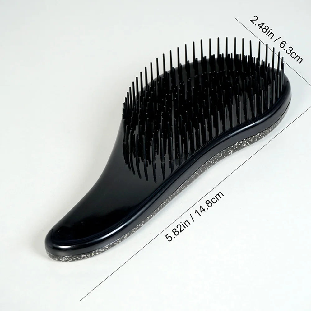 Magic Handle Detangle Hair Comb Anti Static Massage Hair Brush Tangles Detangle Shower Massage Hairbrush Comb Hair Styling Tool