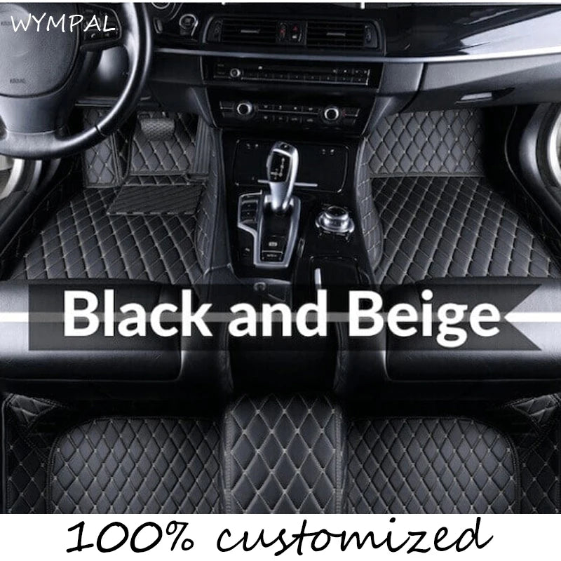 Car Floor Mat For Kia Ceed Jd 2014 2015 2016 2017 2018 2019 2020 Man Non-Slip Luxury Woman Foot Pad Auto Interior Rugs Accessory
